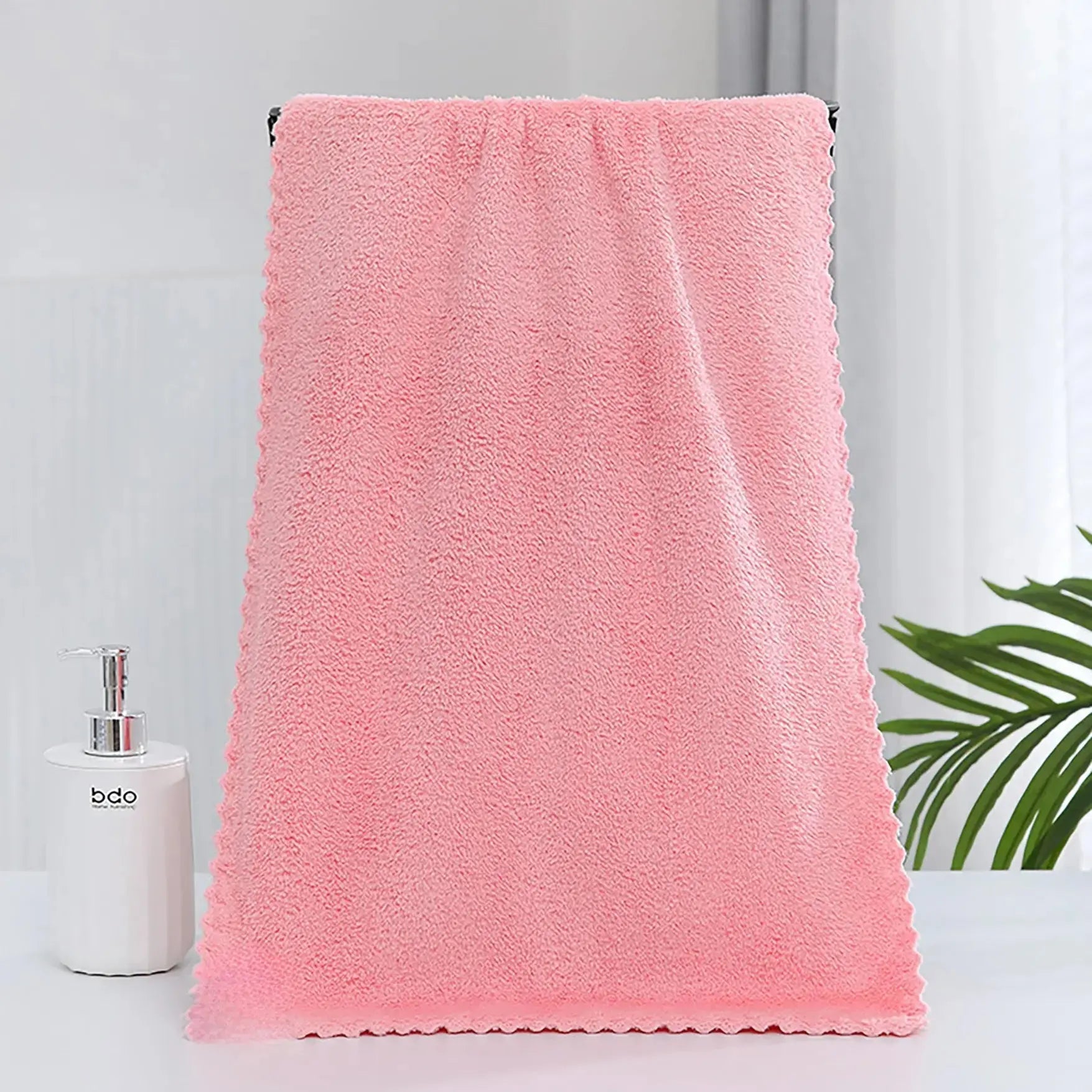 Goodinary® Microfiber Coral Fleece Towel Set (10 Pcs)