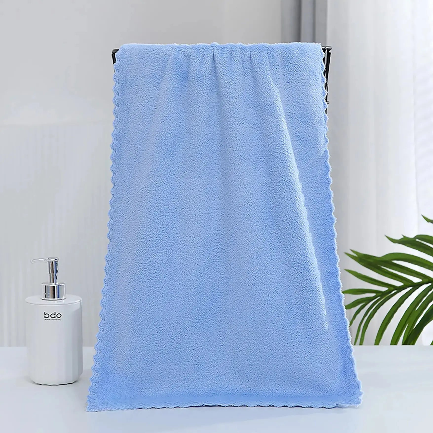 Goodinary® Microfiber Coral Fleece Towel Set (10 Pcs)