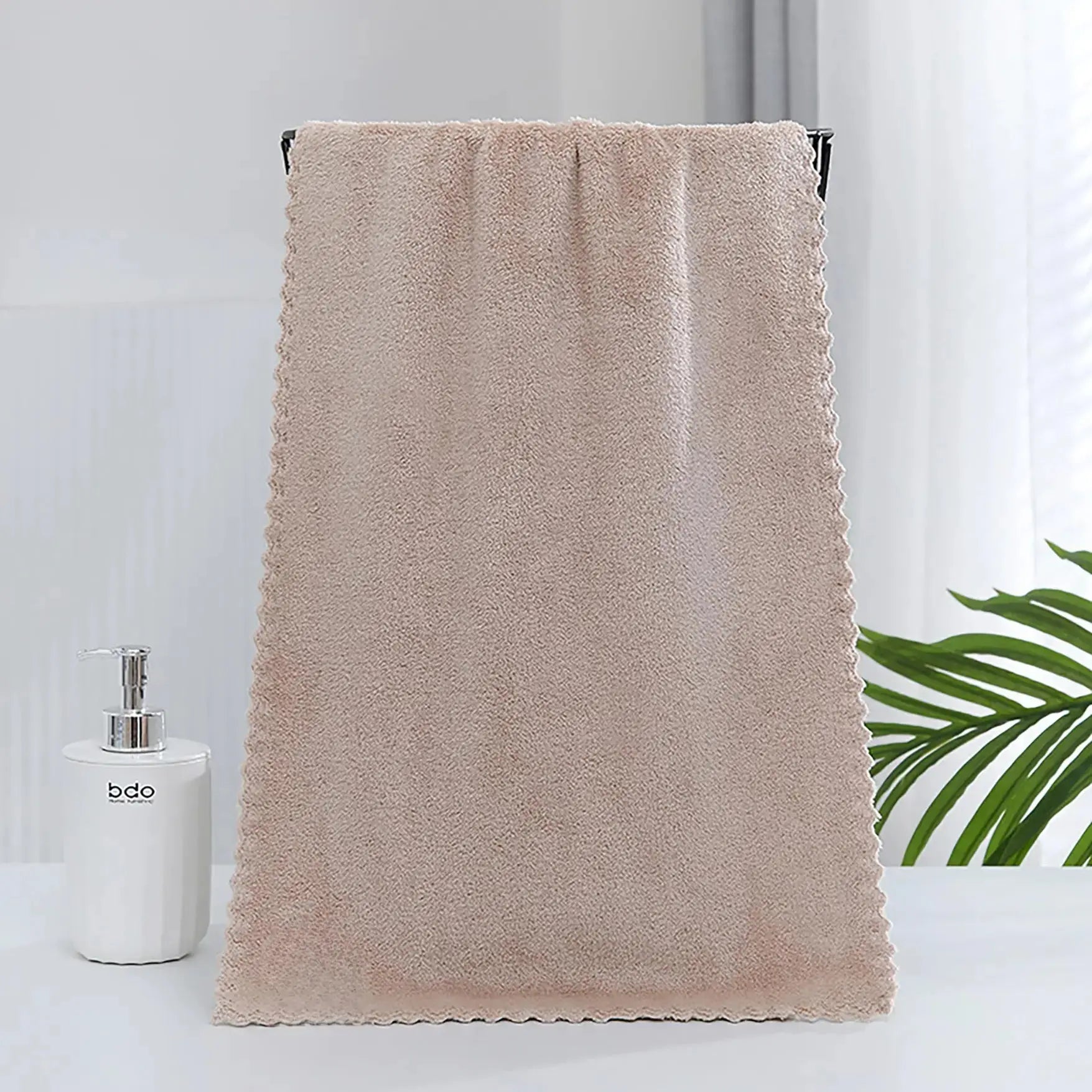 Goodinary® Microfiber Coral Fleece Towel Set (10 Pcs)