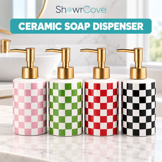 ShowrCove™ Ceramic Soap Dispenser