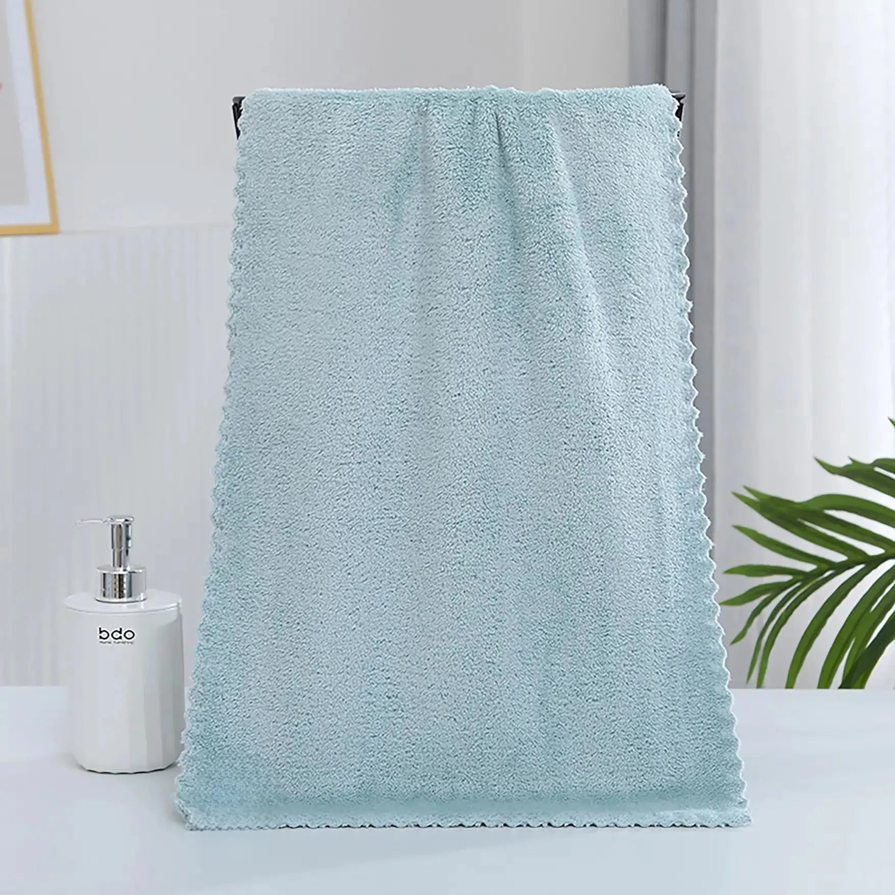 Goodinary® Microfiber Coral Fleece Towel Set (10 Pcs)