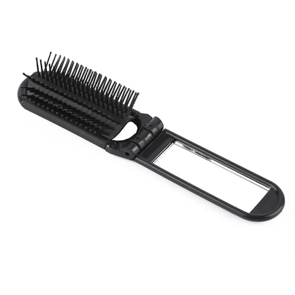 1pc Foldable Hair Comb Portable Detangling Hair Brush Anti Static Head Massager Travel Combs Hair Styling Accessories Tools