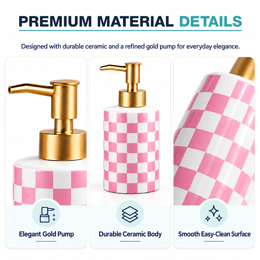 ShowrCove™ Ceramic Soap Dispenser