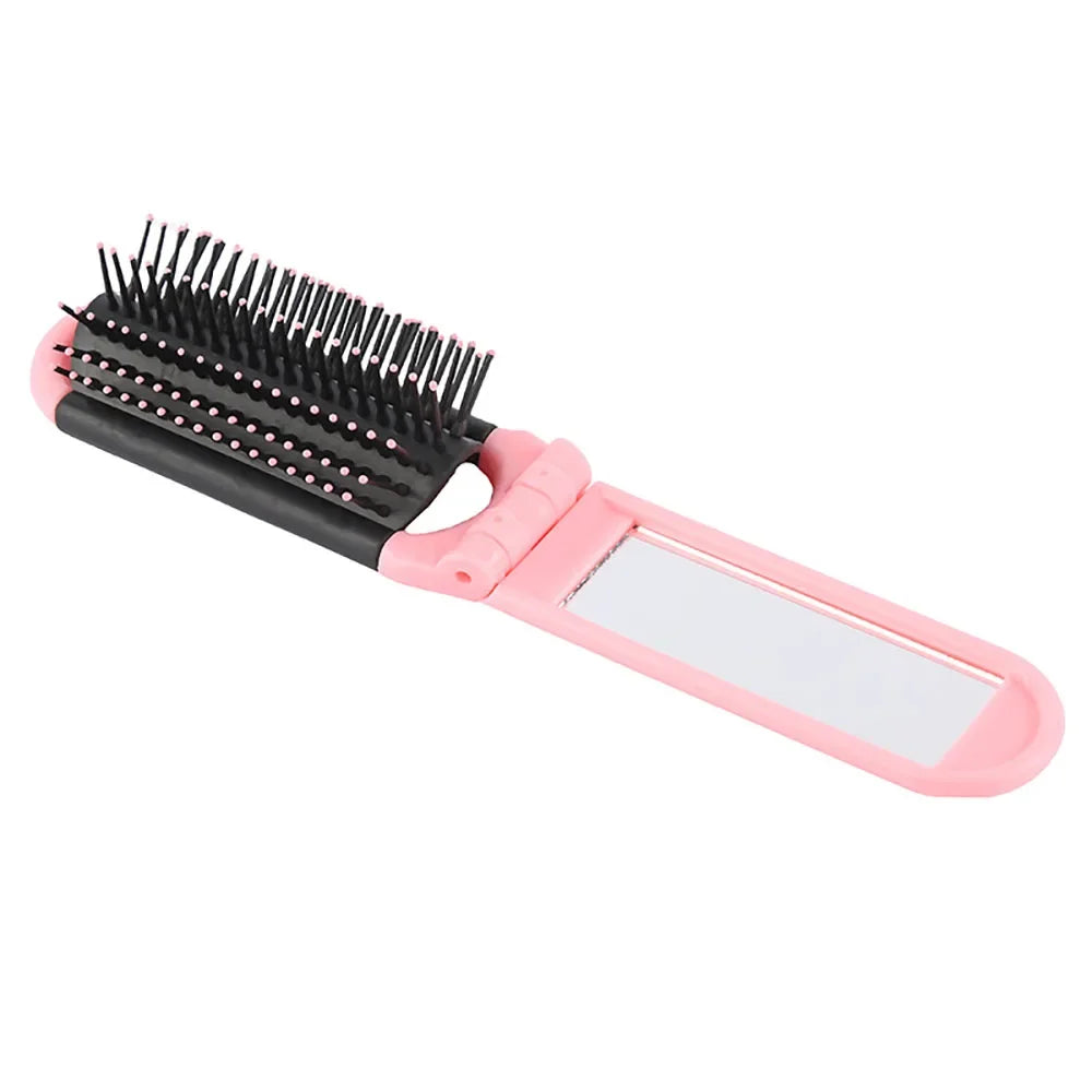 1pc Foldable Hair Comb Portable Detangling Hair Brush Anti Static Head Massager Travel Combs Hair Styling Accessories Tools