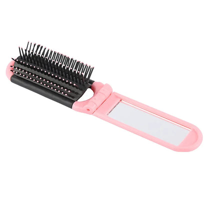 1pc Foldable Hair Comb Portable Detangling Hair Brush Anti Static Head Massager Travel Combs Hair Styling Accessories Tools