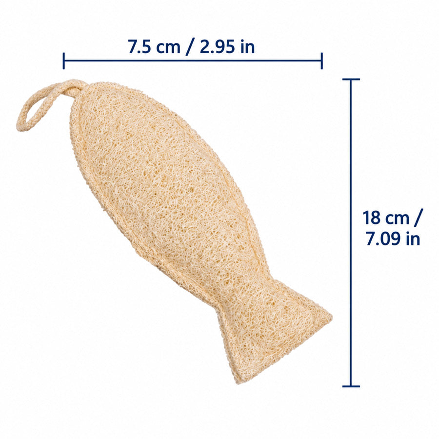 ShowrCove™ Natural Loofah Towel