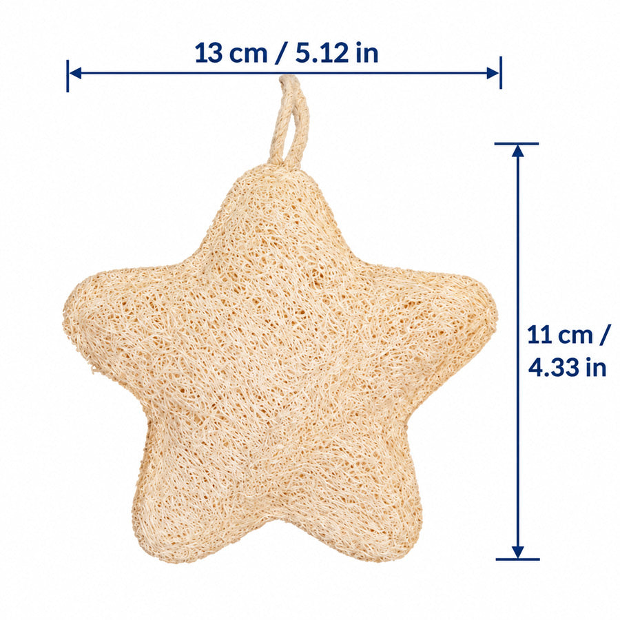 ShowrCove™ Natural Loofah Towel