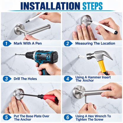 ShowrCove™ Bathroom Hardware Set