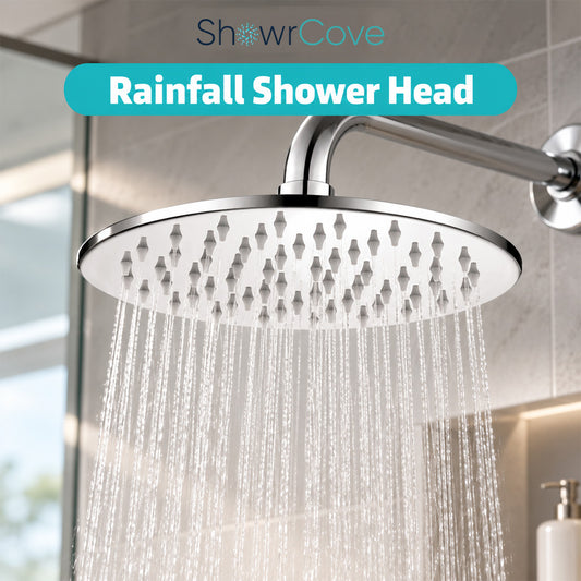 ShowrCove™ Round Rainfall Shower Head
