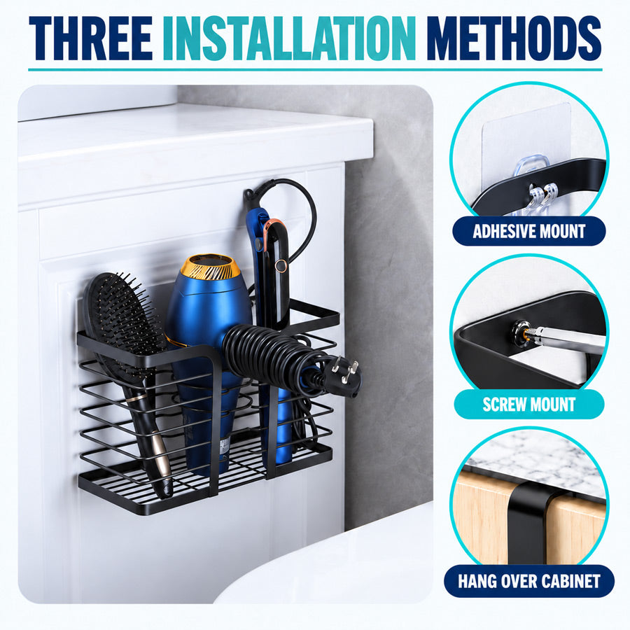 ShowrCove™ Hanging Hair Tool Organizer