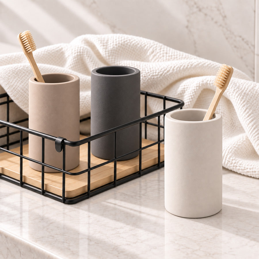 ShowrCove™ Diatomite Toothbrush Holder