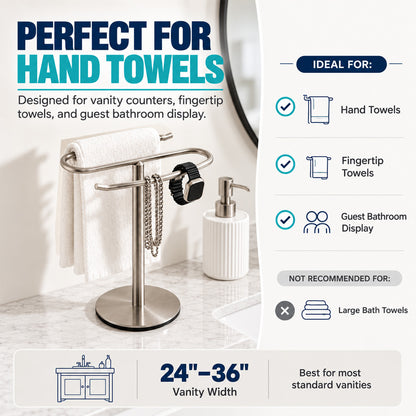 ShowrCove™ T Shape Hand Towel Holder