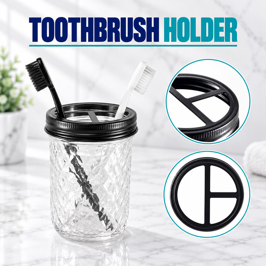 ShowrCove™ Glass Vanity Organizer Set