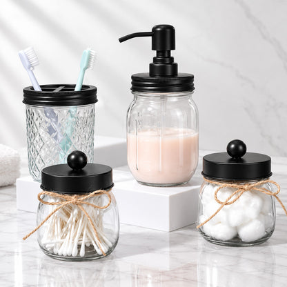 ShowrCove™ Glass Vanity Organizer Set