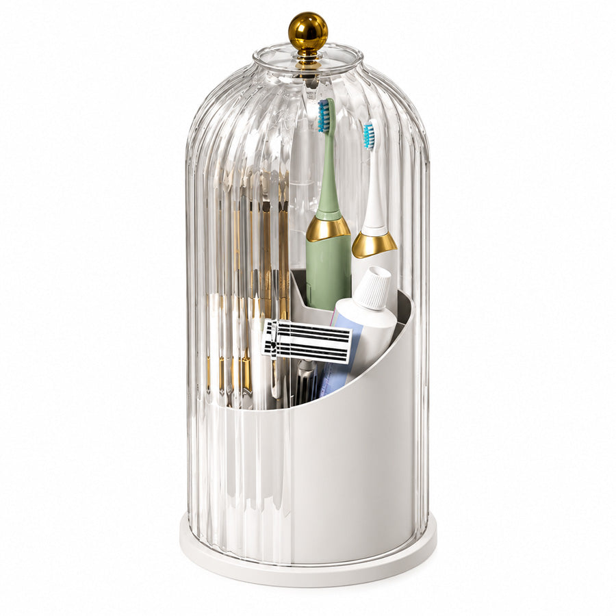 ShowrCove™ Rotating Toothbrush Organizer