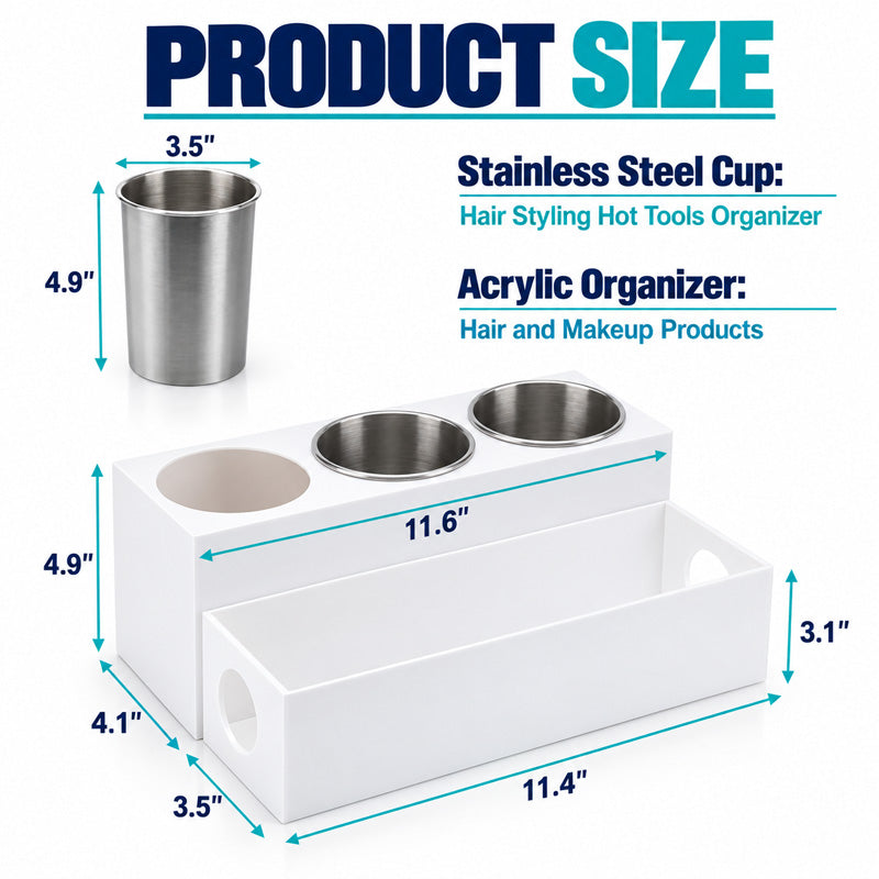 ShowrCove™ Acrylic Tool Organizer