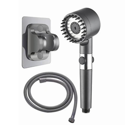 ShowrCove™ 3-Mode Shower Head With Filtered Massage Brush
