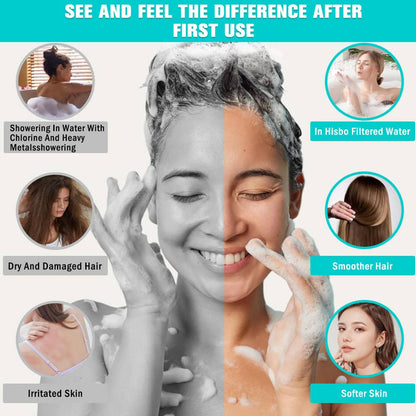 ShowrCove™ 5-Speed Filtered Shower Head Set