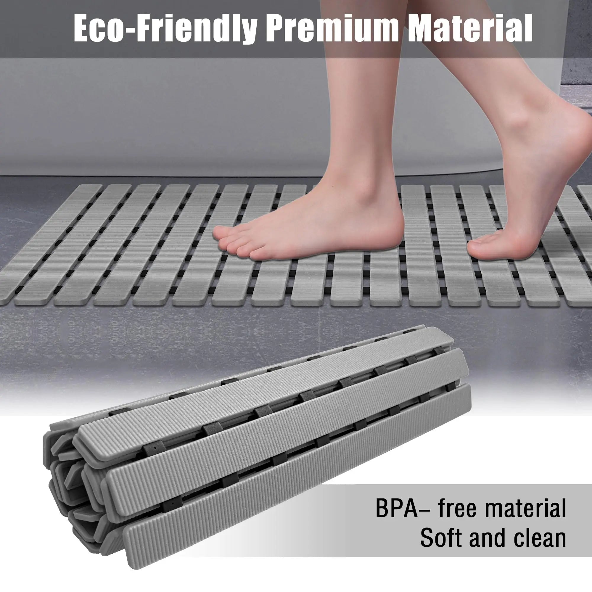 Goodinary® Non Slip Silicone Bathtub Mat Goodinary