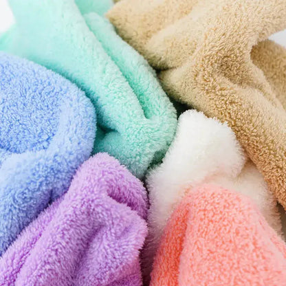 Goodinary® Microfiber Coral Fleece Towel Set (10 Pcs)