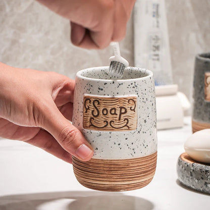 Goodinary® Ceramic Bathroom Accessory Set