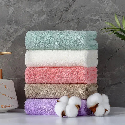Goodinary® Microfiber Coral Fleece Towel Set (10 Pcs)
