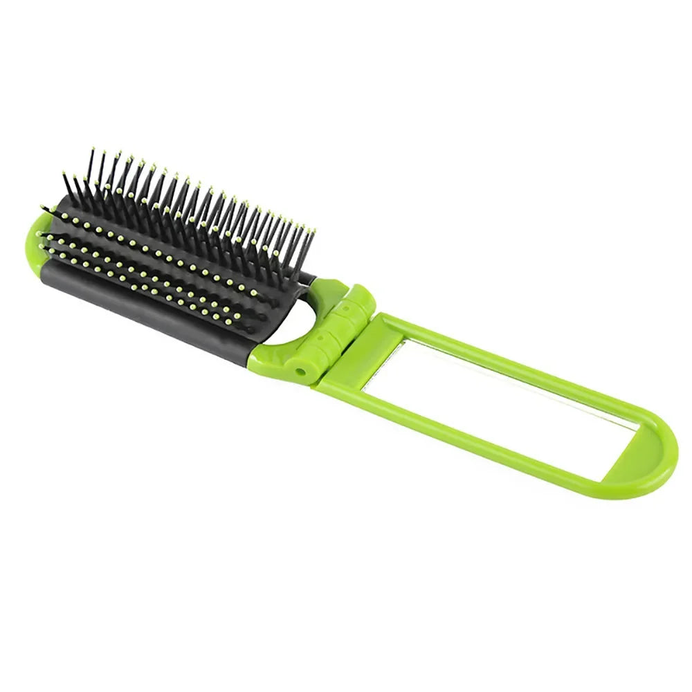 1pc Foldable Hair Comb Portable Detangling Hair Brush Anti Static Head Massager Travel Combs Hair Styling Accessories Tools