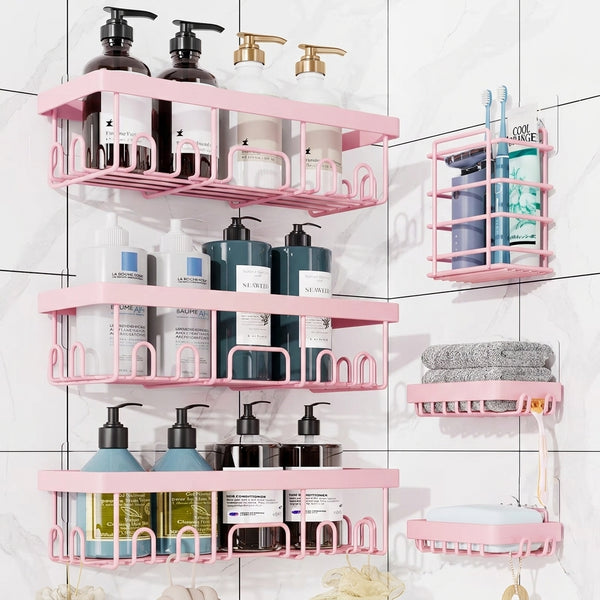 ShowrCove™ Adhesive Shower Shelf