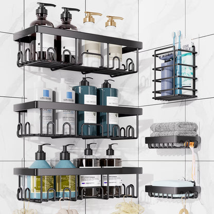 ShowrCove™ Adhesive Shower Shelf