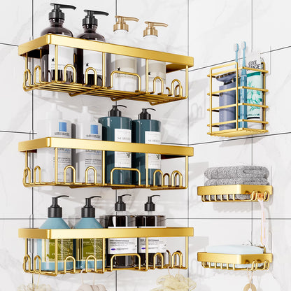 ShowrCove™ Adhesive Shower Shelf