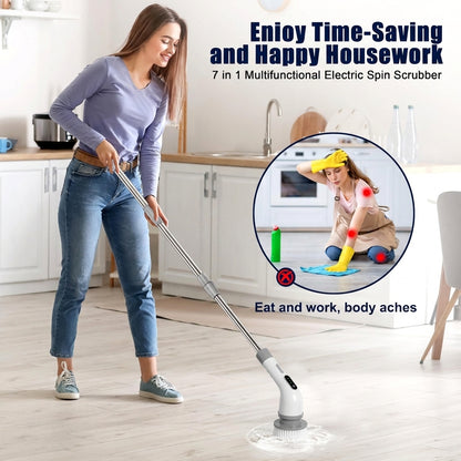 ShowrCove™ Electric Spin Scrubber