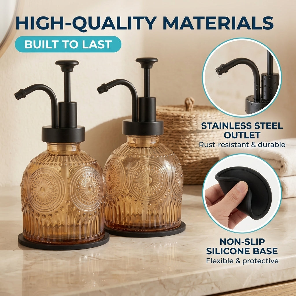 ShowrCove™ Vintage Soap Dispenser