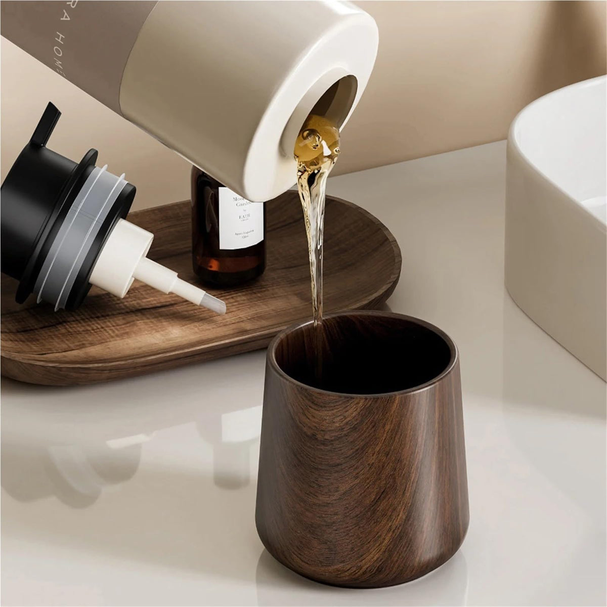 ShowrCove™ Sandstone Soap Dispenser