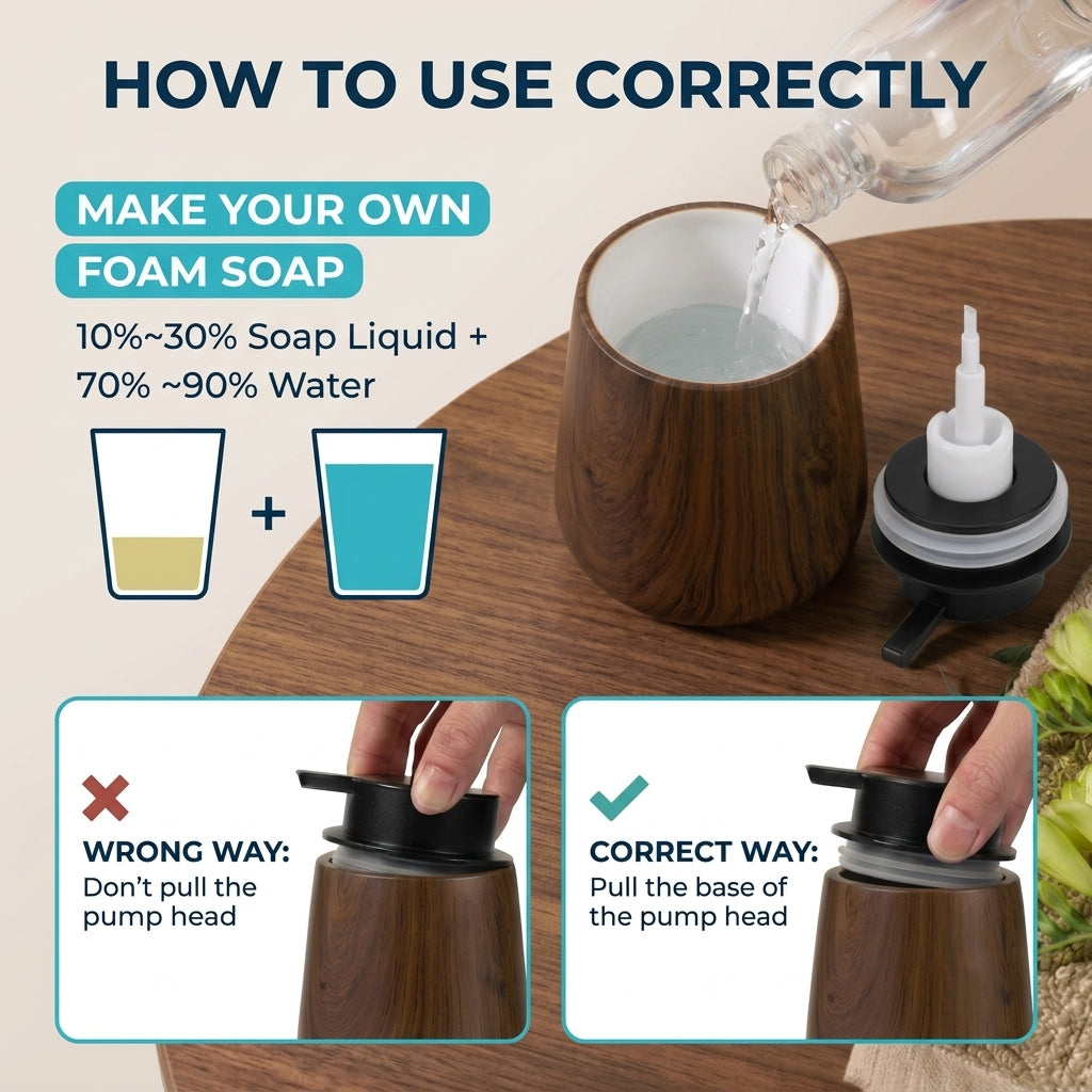 ShowrCove™ Sandstone Soap Dispenser