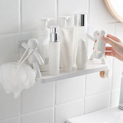ShowrCove™ Adhesive Shelf with No Hole Installation
