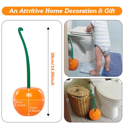 ShowrCove™ Cherry Toilet Brush Set