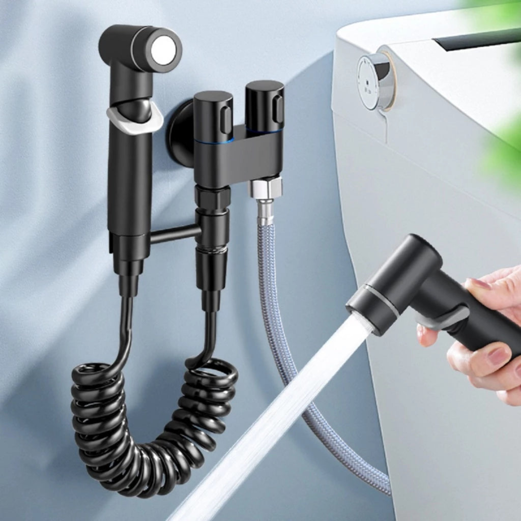 ShowrCove™ High Pressure Handheld Toilet Bidet Sprayer