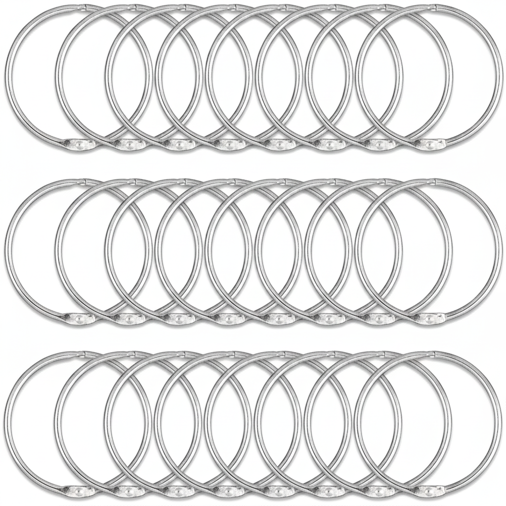 ShowrCove™ Curtain O Rings (24Pcs)