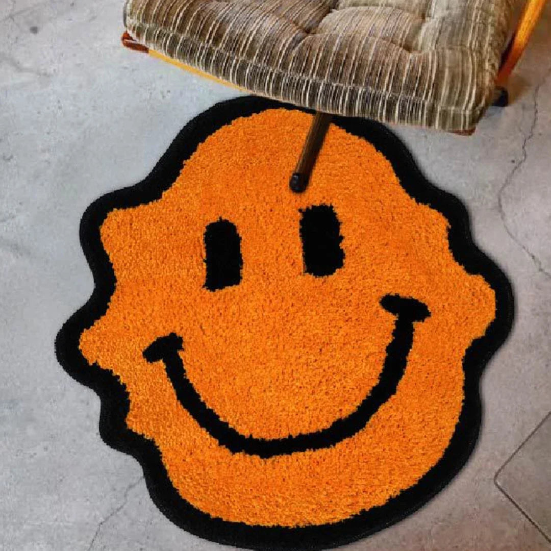 ShowrCove™ Smiley Face Rug