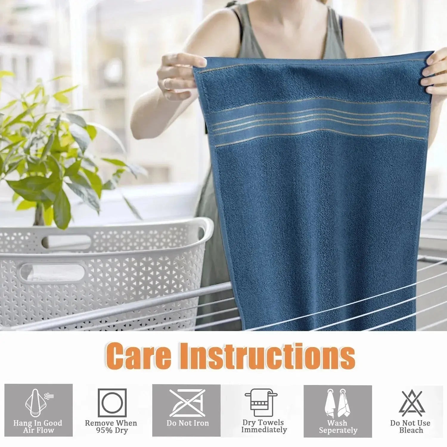 Goodinary® Thickened Soft Absorbent Face Hand Towel (3 Pcs)