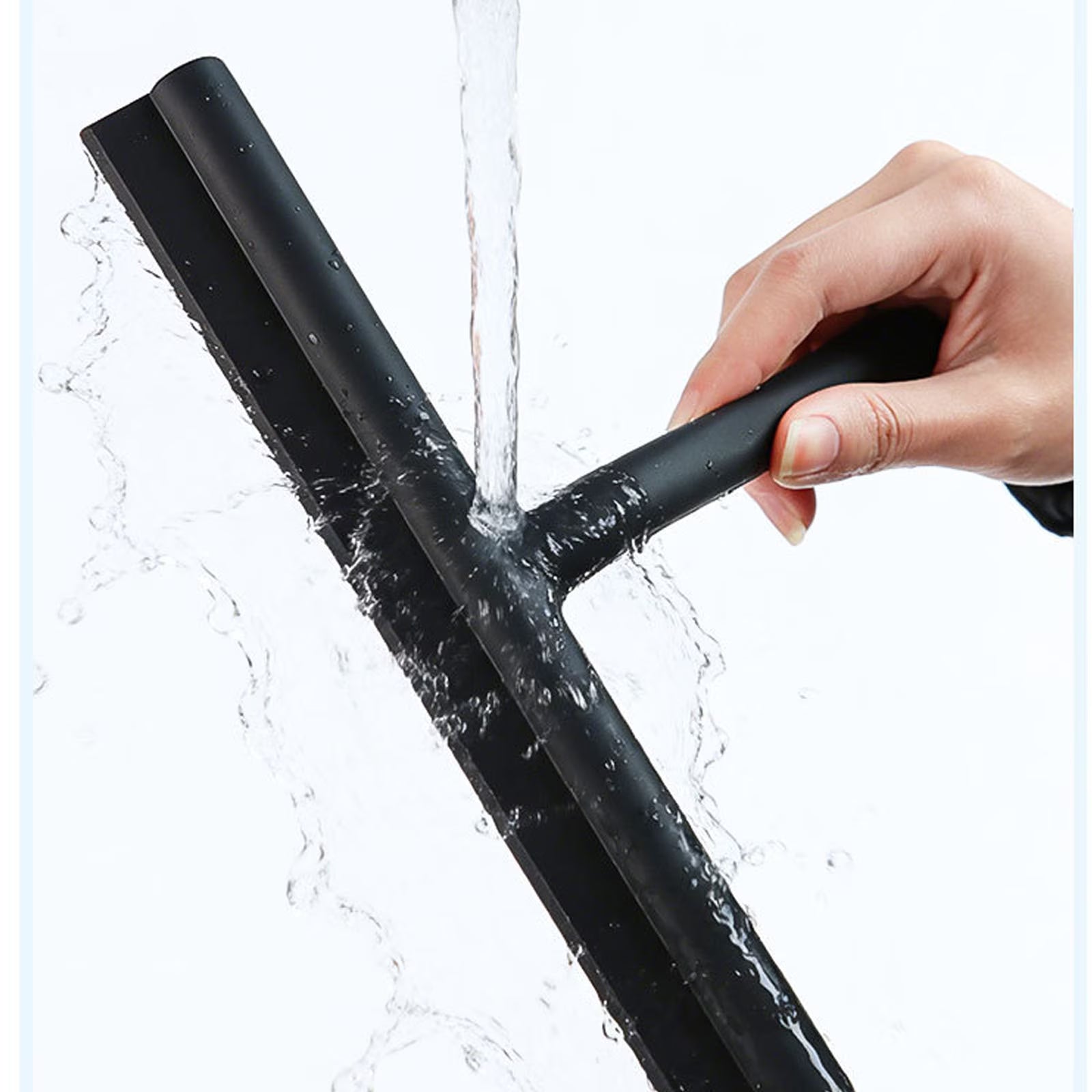 Goodinary® Modern Shower Squeegee with Silicone Blade