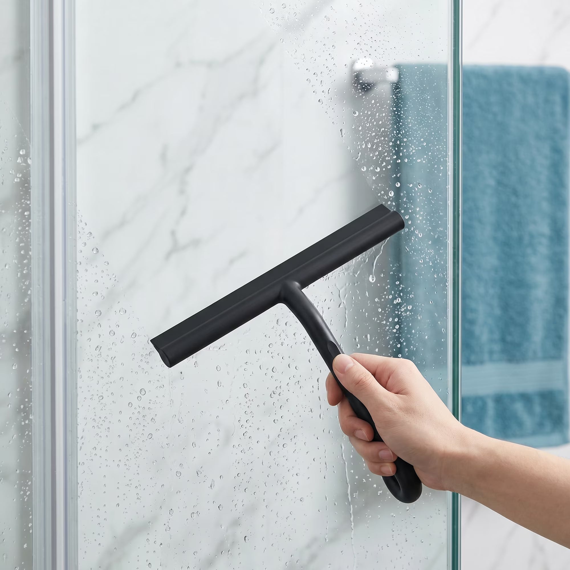 Goodinary® Modern Shower Squeegee with Silicone Blade