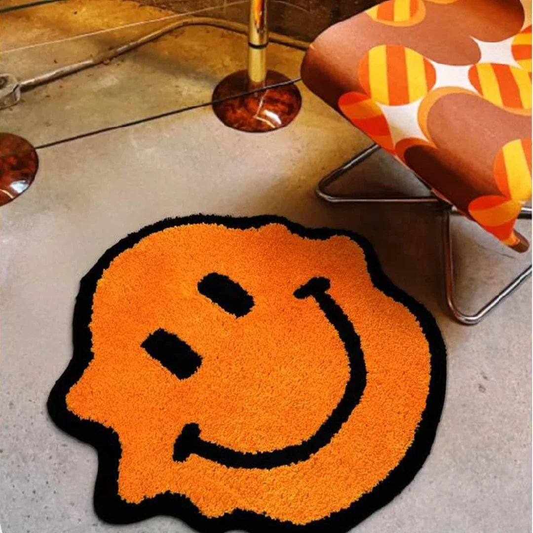 ShowrCove™ Smiley Face Rug