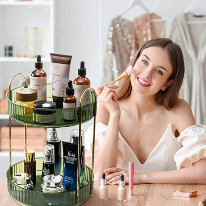ShowrCove™ Rotating Makeup Organizer