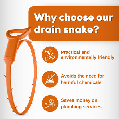 ShowrCove™ Drain Clog Remover (2 Pcs)