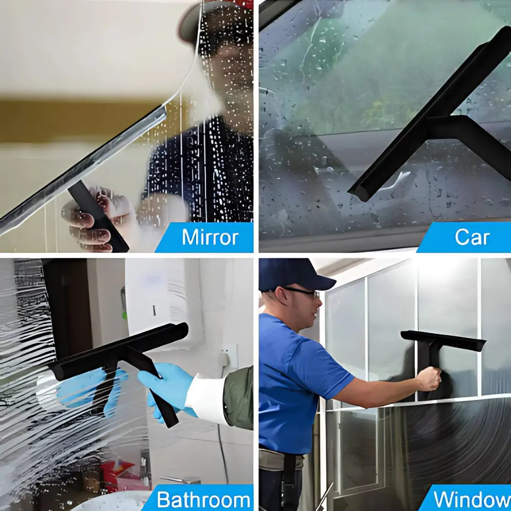 Goodinary® Modern Shower Squeegee with Silicone Blade