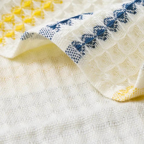 Goodinary® Cotton Honeycomb Waffle Soft Bath Towel (2 Pcs)