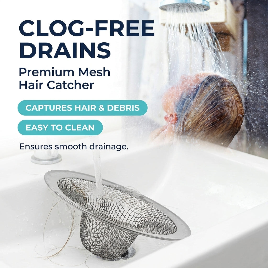 ShowrCove™ Sink Drain Strainer (2 Pcs)