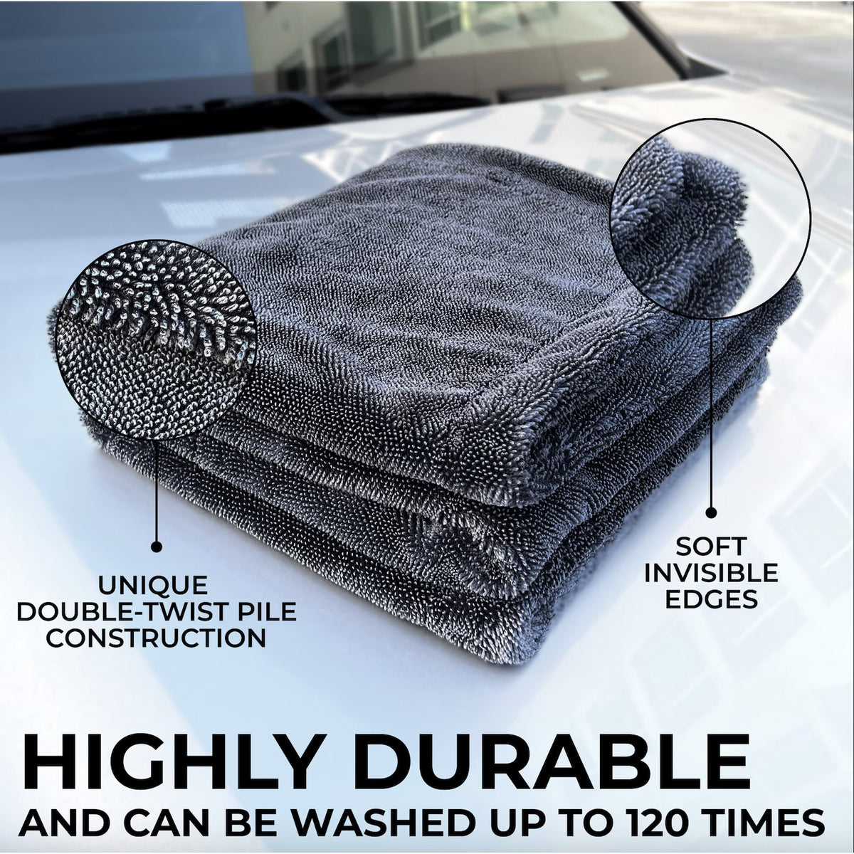 ShowrCove™ Quick Dry Cleaning Cloth for Window & Glass Door