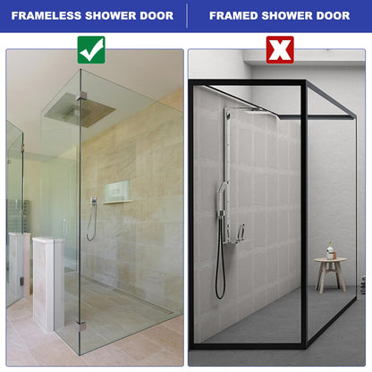 ShowrCove™ Shower Door Hooks (2 Pcs)